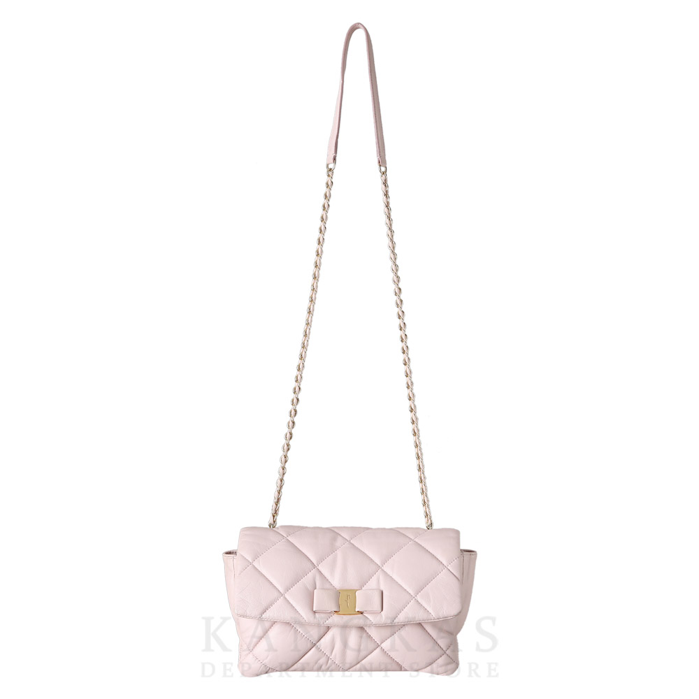 FERRAGAMO(USED)페레가모 21E767 바라리본 체인 숄더백